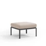 Kép 1/6 - KOMODO POUF - Moduláris puff (antracit váz/canvas Sunbrella® *)