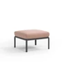 Kép 1/6 - KOMODO POUF - Moduláris puff (antracit váz/rosa quarzo #)