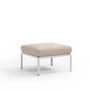 Kép 1/6 - KOMODO POUF - Moduláris puff (fehér váz/canvas Sunbrella® *)