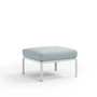 Kép 1/6 - KOMODO POUF - Moduláris puff (fehér váz/ghiaccio Sunbrella® *)