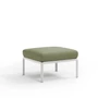 Kép 1/6 - KOMODO POUF - Moduláris puff (fehér váz/giungla Sunbrella® *)