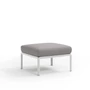 Kép 1/6 - KOMODO POUF - Moduláris puff (fehér váz/grigio komodo)