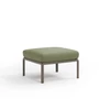 Kép 1/6 - KOMODO POUF - Moduláris puff (tortora váz/giungla Sunbrella® *)